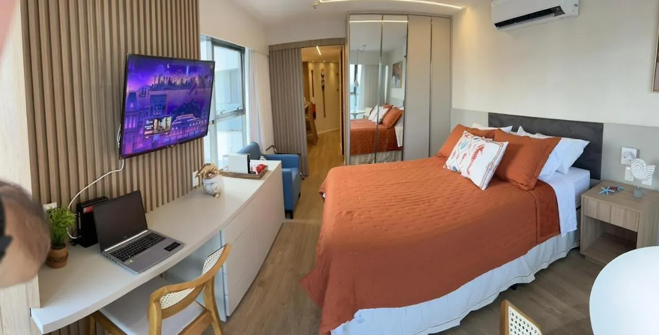 Flat Beira Mar Boa Viagem- Beach Class Internacional 헤시피 0*,