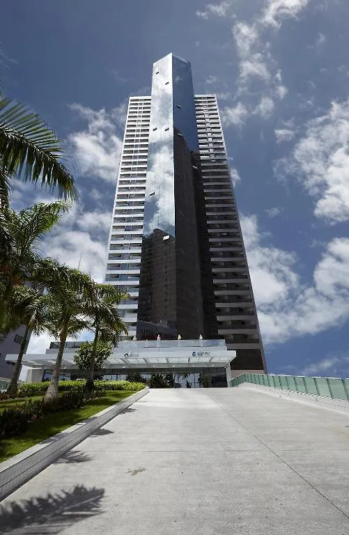 아파트 Flat Beira Mar Boa Viagem- Beach Class Internacional 헤시피 브라질