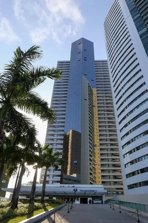 Flat Beira Mar Boa Viagem- Beach Class Internacional 헤시피 0*,  브라질