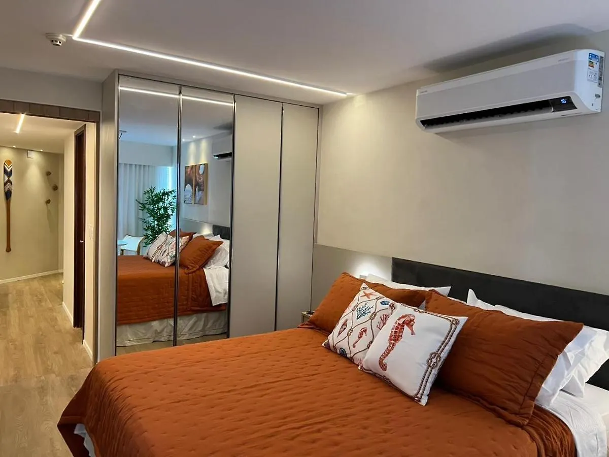 아파트 Flat Beira Mar Boa Viagem- Beach Class Internacional 헤시피