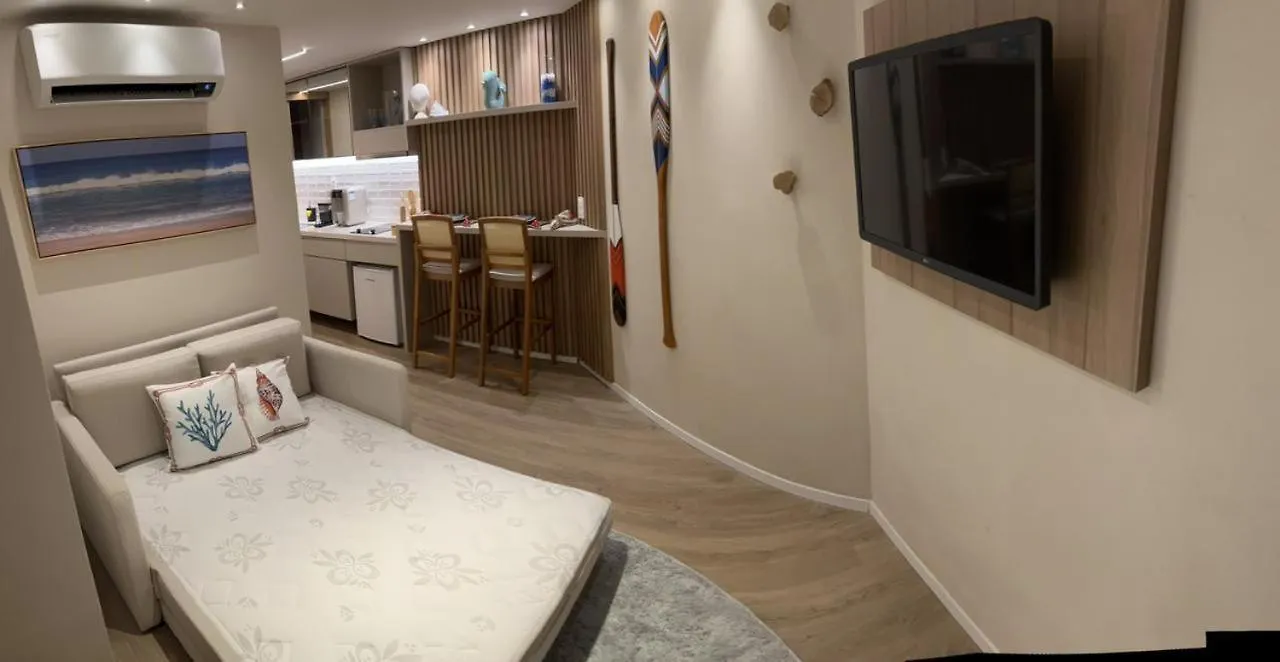 아파트 Flat Beira Mar Boa Viagem- Beach Class Internacional 헤시피
