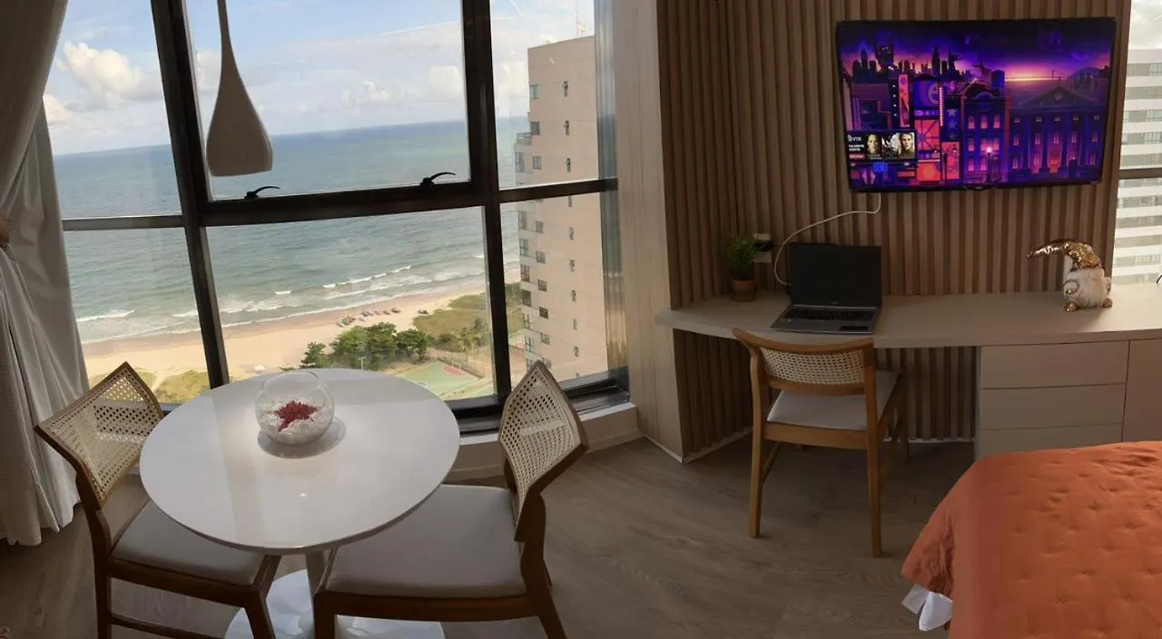 Flat Beira Mar Boa Viagem- Beach Class Internacional 헤시피 아파트
