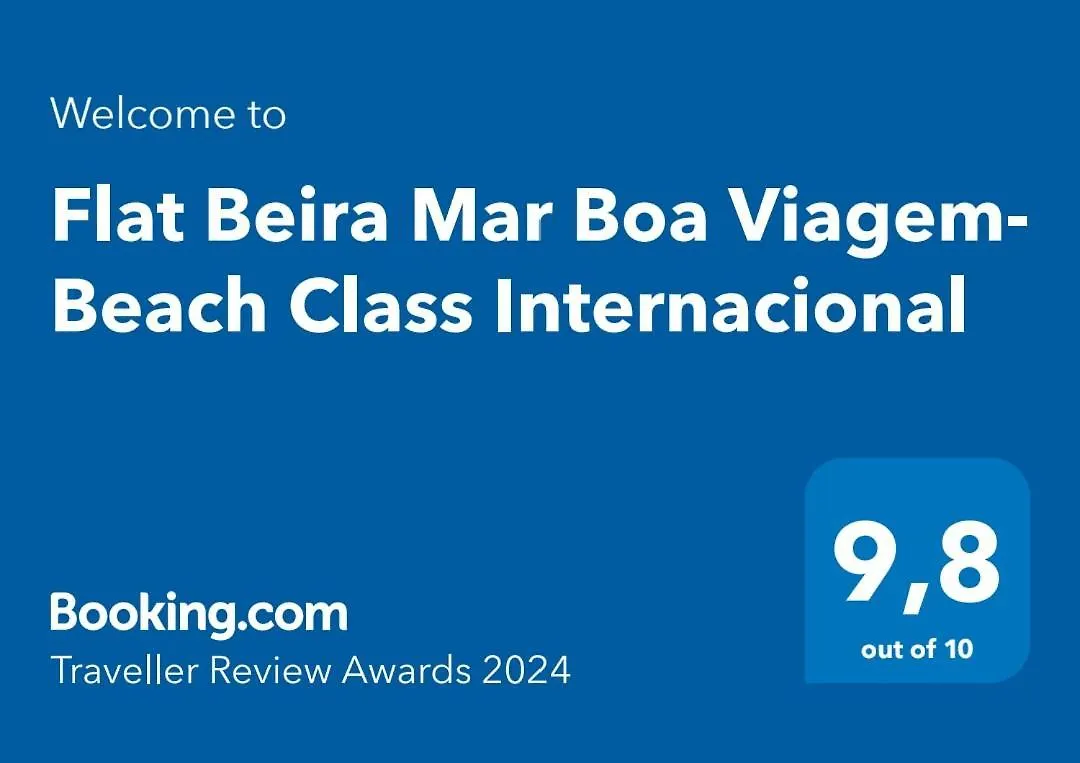 아파트 Flat Beira Mar Boa Viagem- Beach Class Internacional 헤시피